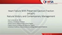HFpEF: Natural History and Contemporary Management icon