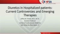 Diuretics in Hospitalized patients: Current Controversies and Emerging Therapies  icon