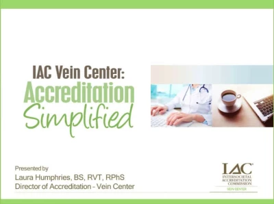 IAC Vein Center: Accreditation Simplified icon