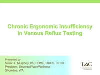 Chronic Ergonomic Insufficiency In Venous Reflux Testing icon