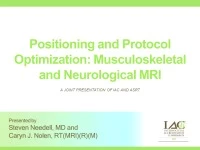 Positioning and Protocol Optimization: Musculoskeletal and Neurological MRI icon