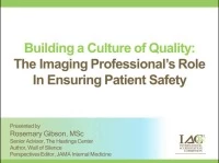 Building a Culture of Quality: The Imaging Professional's Role in Ensuring Patient Safety icon