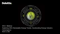 IECA Webinar: Exploring 2021 Renewable Energy Trends: Accelerating Energy Industry Convergence icon