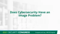Does Cyber Security have an Image Problem? icon