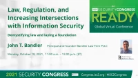 Introducing Law, Regulation and its Increasing Intersections with Information Security icon