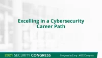 Excelling in a cybersecurity career path icon