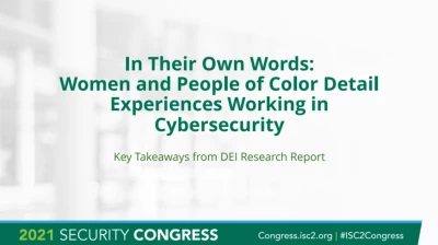 In Their Own Words: Focus Group Research Details Diverse Perspectives and Experiences Working in Cybersecurity icon
