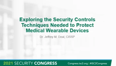 Exploring Security Controls needed to protect Medical Wearable Devices icon