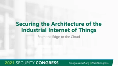 Securing the Architecture of the Industrial Internet of Things: from the Edge to the Cloud icon