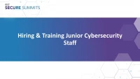 Research: Best Practices for Hiring and Developing Junior Cybersecurity Practitioners icon