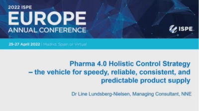 Pharma 4.0 Holistic Control Strategy - The Vehicle for Speedy, Reliable, Consistent and Predictable Product Supply icon