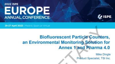 Biofluorescent Particle Counters, an Environmental Monitoring Solution for Annex 1 and Pharma 4.0 icon