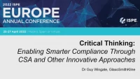 Critical Thinking: Enabling Smarter Compliance Through CSA and Other Innovative Approaches icon