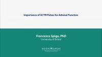 Importance of ACTH Pulses for Adrenal Function icon