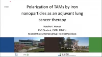 Short Talk: Polarization of TAMs by Iron Nanoparticles as an Adjuvant Lung Cancer Therapy icon