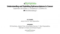 Understanding and Exploiting Epitranscriptome in Cancer icon