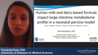 Short Talk: Human Milk and Dairy‑Based Formula Impact Large Intestine Metabolome Profile in a Neonatal Porcine Model icon