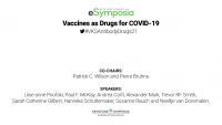 Vaccines as Drugs for COVID‑19 icon