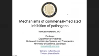 Mechanisms of Commensal‑Mediated Inhibition of Pathogens icon