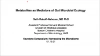 Metabolites as Mediators of Gut Microbial Ecology icon