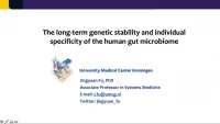 Short Talk: The Long‑Term Genetic Stability and Individual Specificity of the Human Gut Microbiome icon