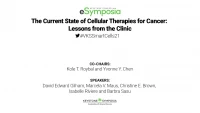 The Current State of Cellular Therapies for Cancer: Lessons from the Clinic icon