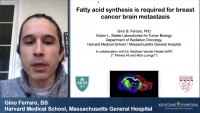 Short Talk: Fatty Acid Synthesis is Required for Breast Cancer Brain Metastasis icon