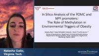 Short Talk: In silico Analysis of the POMC and NPY Promoters: The Role of Methylation in Environmental Triggers of Obesity icon