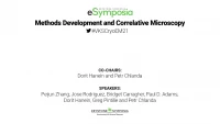 Methods Development and Correlative Microscopy icon
