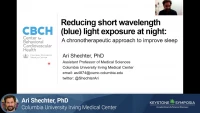 Reducing Short Wavelength (”blue”) Light Exposure at Night: A Chronotherapeutic Approach to Improve Sleep icon