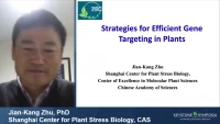 Strategies for Efficient Gene Targeting in Plants icon
