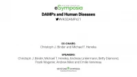 DAMPs and Human Diseases icon