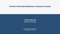 The role of gut microbial metabolites in Alzheimer’s disease icon