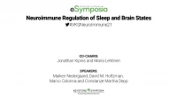 Neuroimmune Regulation of Sleep and Brain States icon