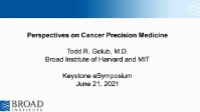 Pre-Clinical Approaches to Cancer Precision Medicine icon