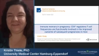 Short Talk: Immune Memory in Pregnancy: CD4+ Regulatory T Cell Frequencies are Functionally Involved in the Improved Outcome of Subsequent Pregnancies in Mice icon