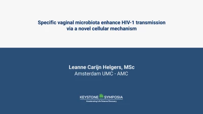 Specific vaginal microbiota enhance HIV-1 transmission via a novel cellular mechanism  icon