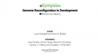 Genome Reconfiguration in Development icon