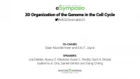 3D Organization of the Genome in the Cell Cycle icon