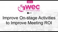 Improve On-stage Activities to Improve Meeting ROI icon
