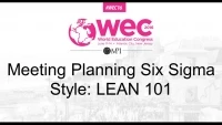 Meeting Planning Six Sigma Style: LEAN 101 icon