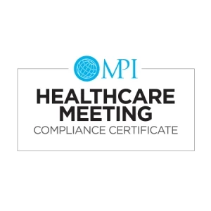 Healthcare Meeting Compliance Certificate
