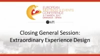 Closing General Session: Extraordinary Experience Design icon