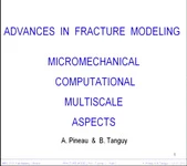 Tutorial JJ: Advances in Fracture Modeling: Micromechanical, Computational and Multiscale Aspects<br />Part 1: Fundamentals of Ductile and Brittle Fracture in Metals icon