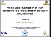 Atomic-Scale Investigation of the Role of Twin Boundary in Lithiation Process in SnO2 Nanowires icon