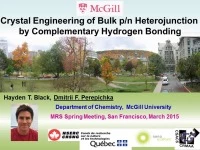 Crystal Engineering of Bulk p/n Heterojunction by Complementary Hydrogen Bonding icon