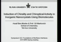 Induction of Chirality and Chiroptical Activity in Inorganic Nanocrystals Using Biomolecules icon