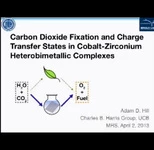 Carbon Dioxide Fixation and Charge Transfer States in Cobalt-Zirconium Heterobimetallic Complexes icon