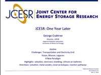 JCESR Transformation Energy Storage for Transportation and the Electricity Grid icon