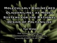 Molecularly Engineered Oligoanilines as Model Systems for the Rational Design of Polyaniline icon